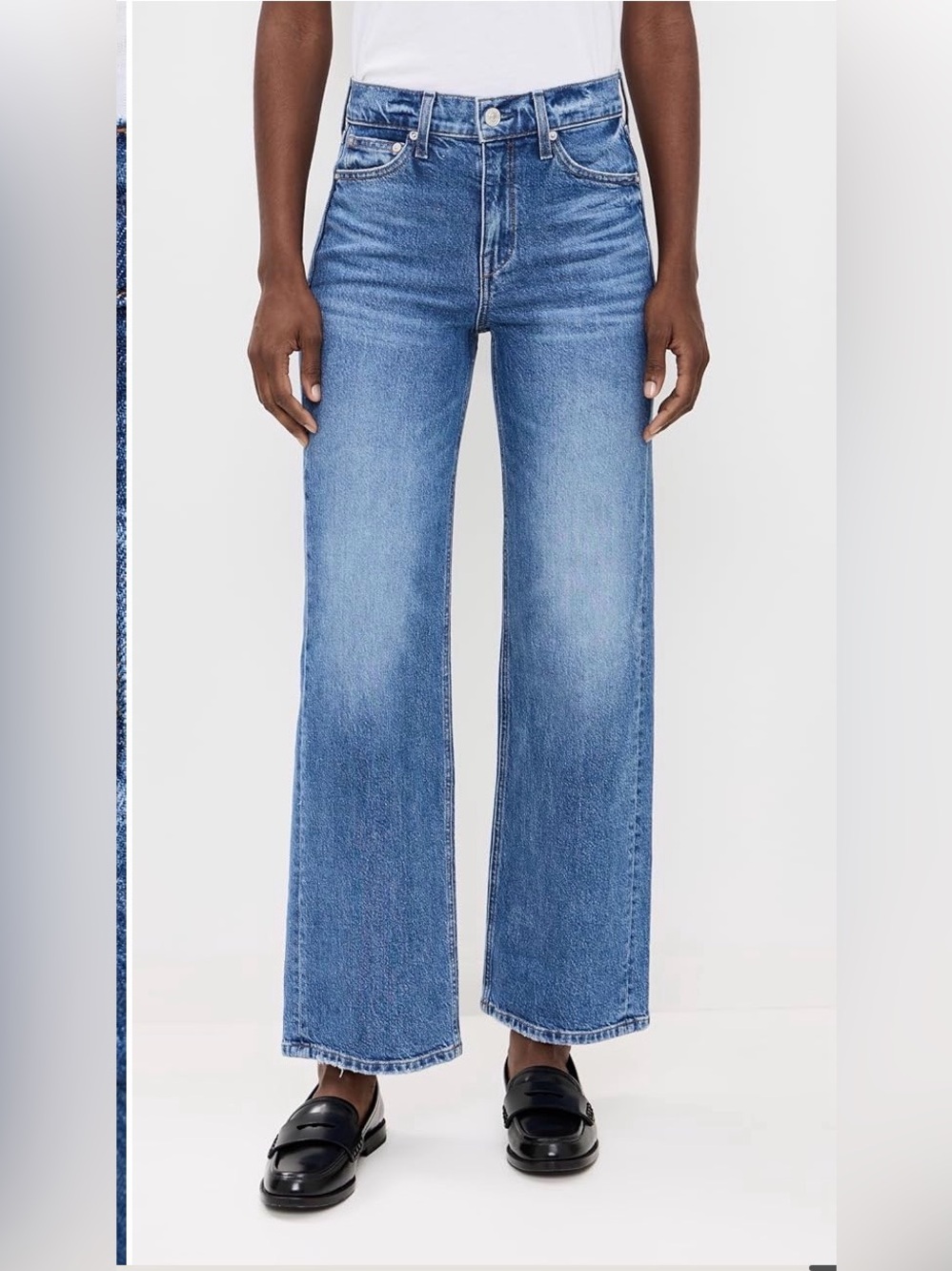 AYR SECRET SAUCE Straight leg jeans in medium wash - Picture 8 of 13